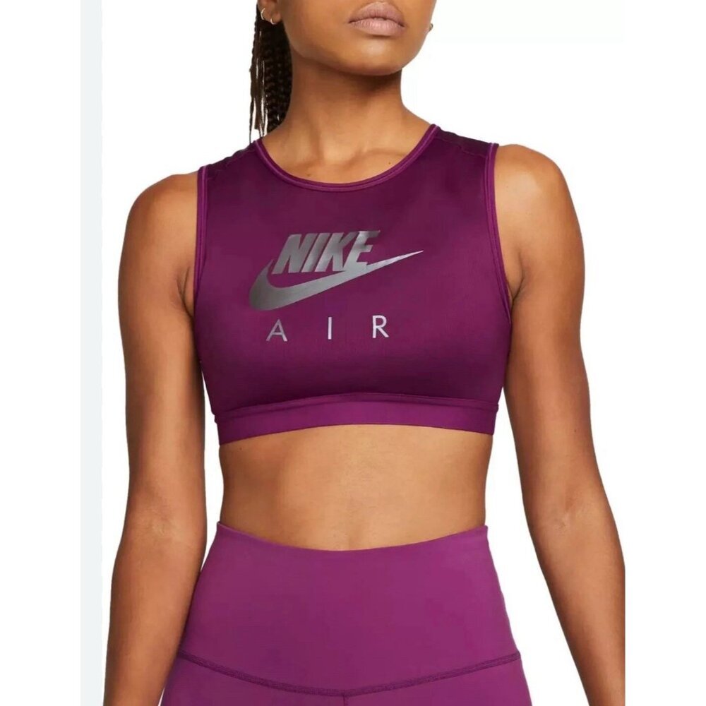 NIKE AIR Swoosh Bra, Medium Support Training Sports Sz XS Gym Workout Running‎